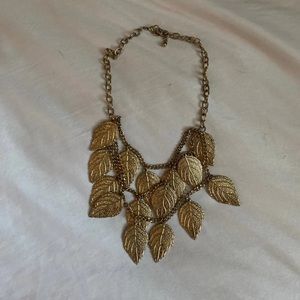 Gold Leaf Necklace